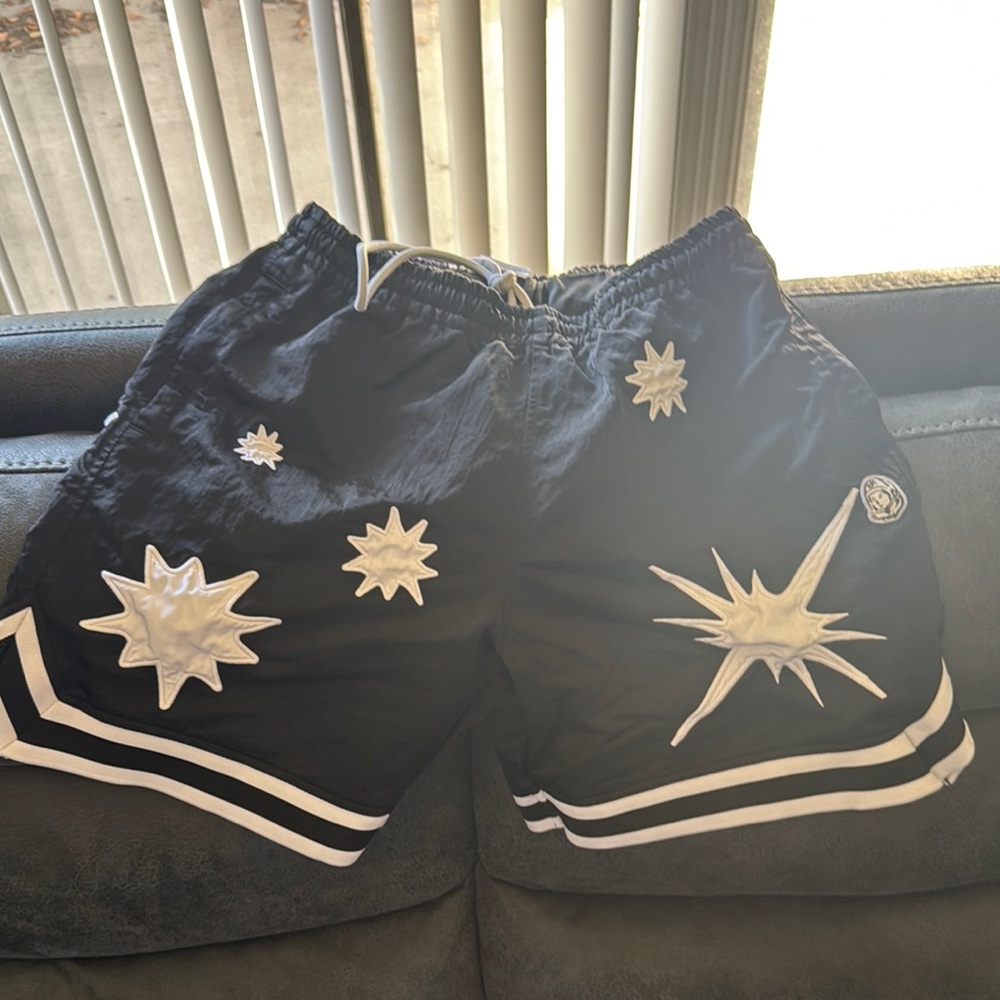 Billionaire Boys Club Black and White Athletic Shorts